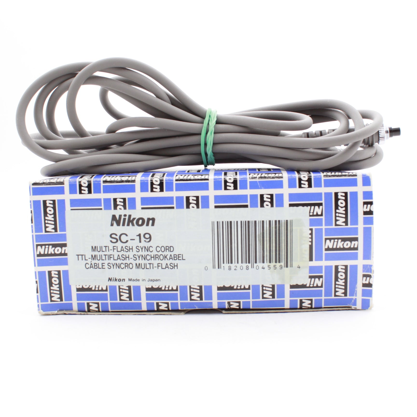 Nikon SC-19 Multi Flash Sync Cord for Nikon DSLR Cameras | High-Speed Sync Cable for Studio & Outdoor Photography | Used Condition