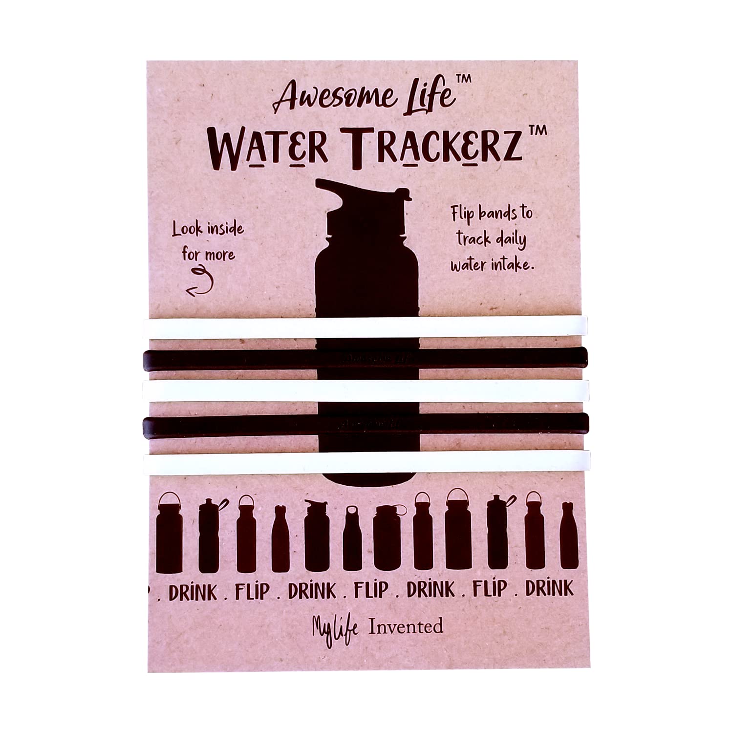 Water Trackerz - Smart Water Intake Tracker Bottle with Time Markings & Hydration Reminder - Perfect for Fitness, Workouts, and Daily Hydration Goals