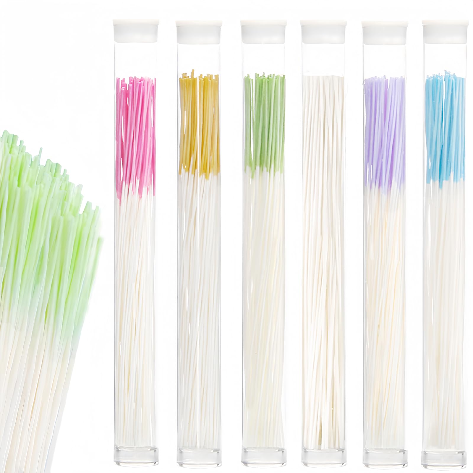 360 Pcs Disposable Ear Hole Cleaner Piercing Floss - 6 Colors Earring Hole Aftercare Tool for Women, Men & Teens | Gentle Cleaning for Fresh Piercings, Daily Hygiene & Jewelry Maintenance