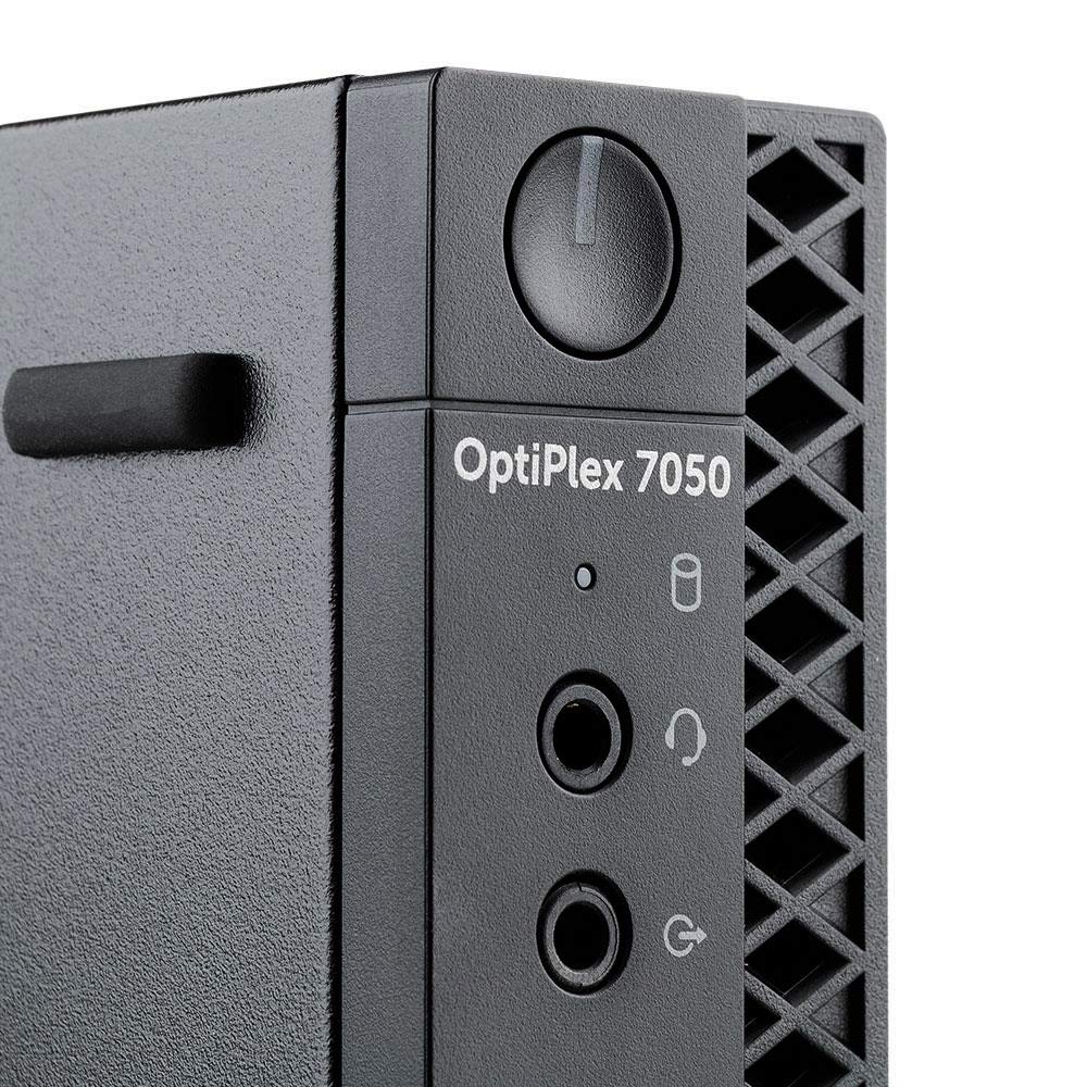 Refurbished Dell Optiplex 7050 Micro PC - Intel Core i5-7500T 2.7GHz, 8GB DDR4 RAM, 512GB SSD, WiFi, HDMI, Windows 10 Pro | Compact Business Desktop for Office Work, Home Computing & Digital Signage