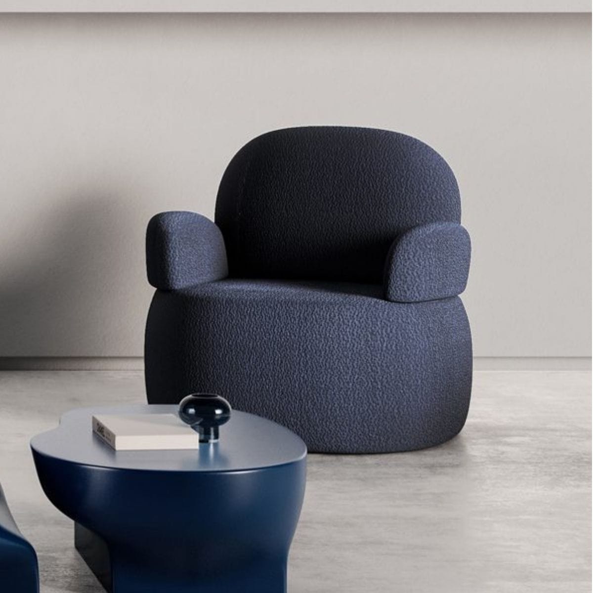 Siano Armchair - Modern Accent Chair for Living Room, Bedroom, or Office - Comfortable Upholstered Lounge Chair with Sturdy Frame