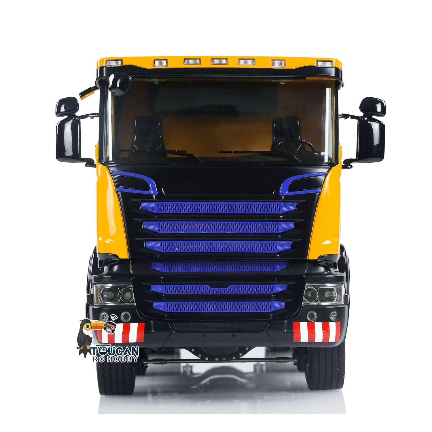 1/14 Scale Metal Remote Control Hydraulic Dump Truck - 8x8 RC Construction Vehicle with Functional Tipper & Differential System - Perfect for Construction Site Play, Collecting, and RC Hobby Enthusiasts