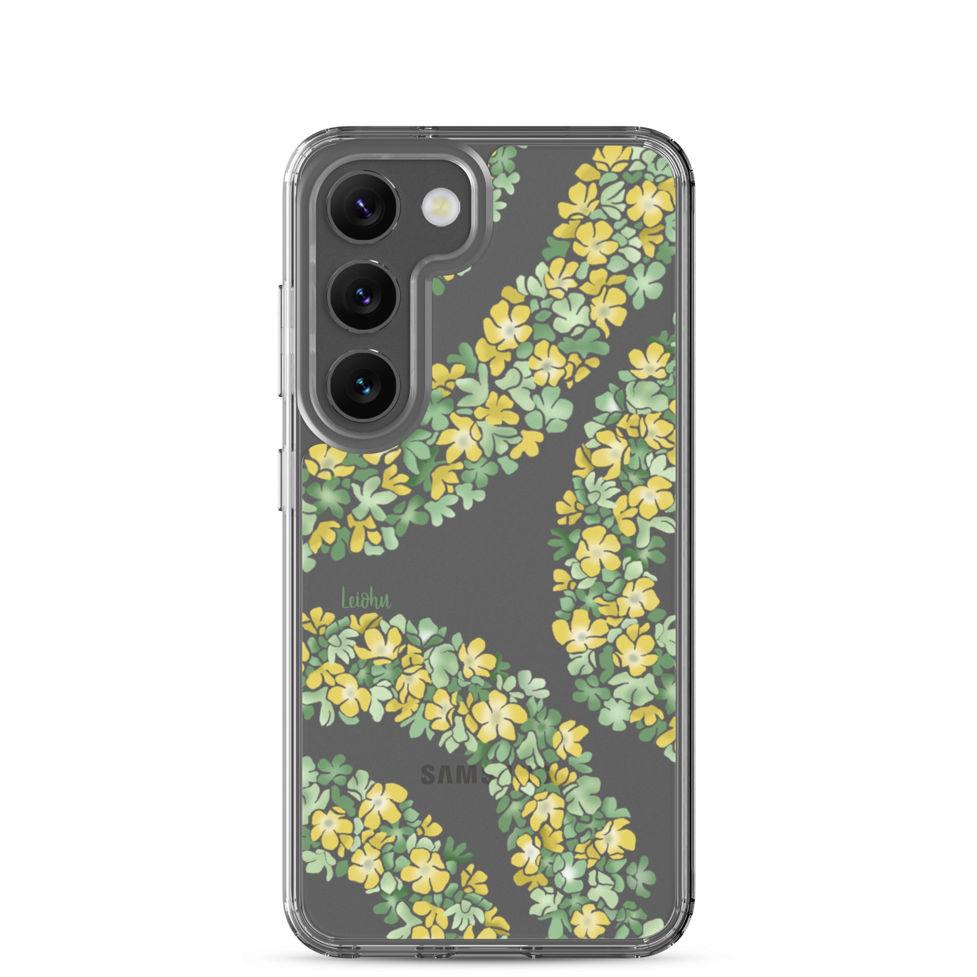 Double Pakalana Clear Case for Samsung Galaxy - Slim Protective Phone Cover for Everyday Use & Travel