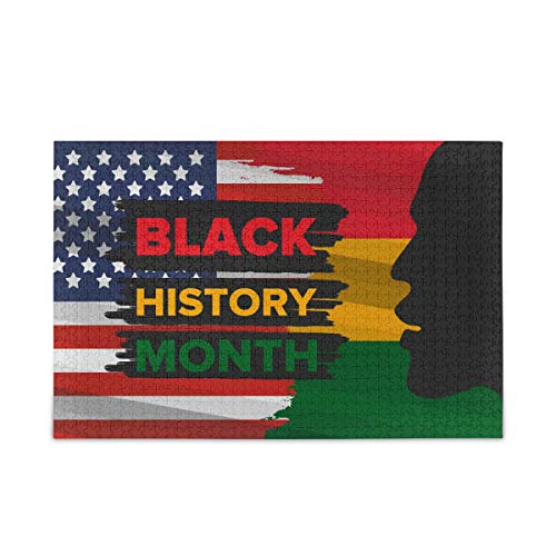 500 Piece Black History Month Jigsaw Puzzle for Adults - African American Heritage & Culture Educational Puzzle - Perfect for Home Decor, Gifts, and Family Game Night
