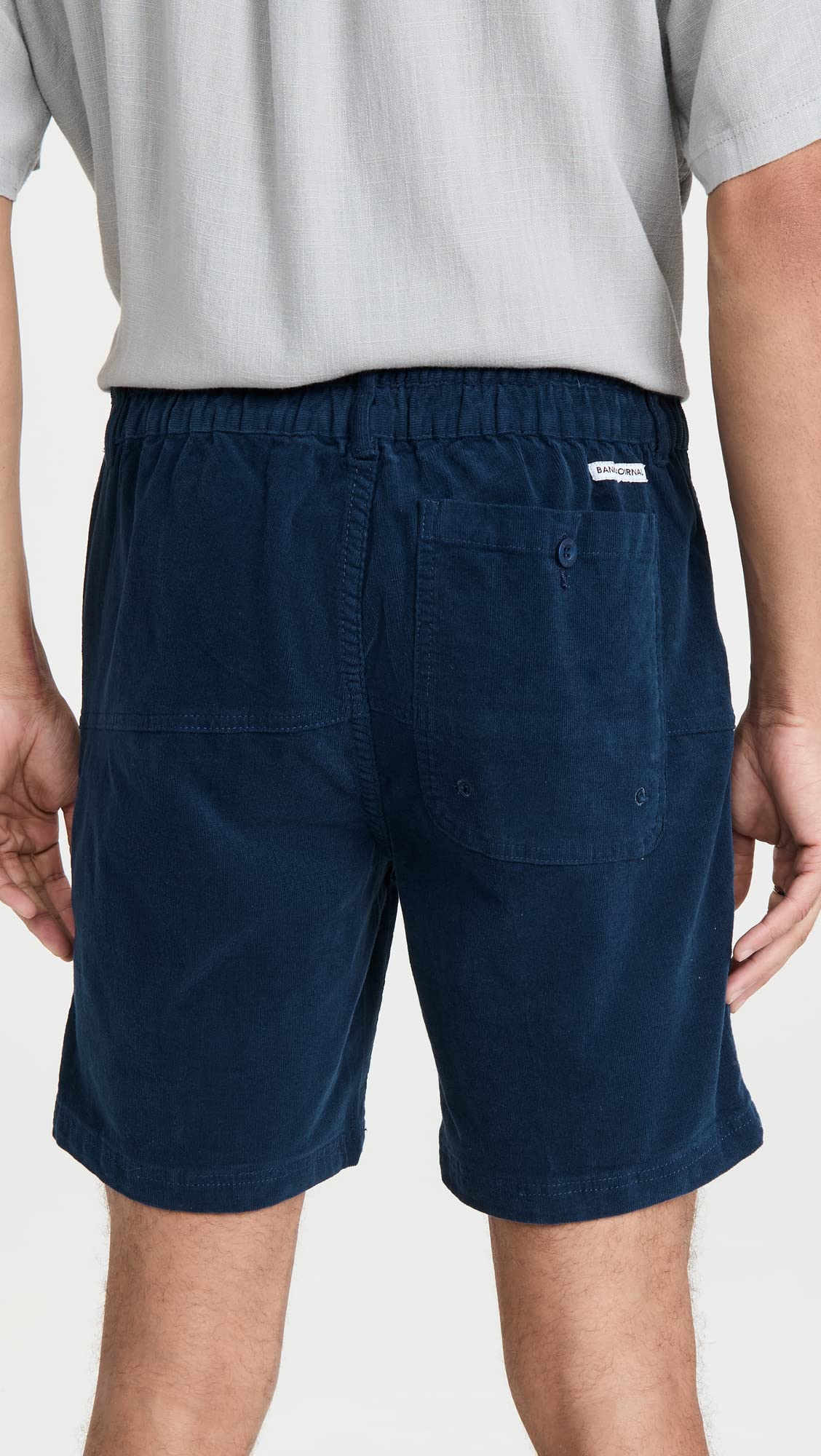Banks Journal Men's Big Bear Corduroy Shorts - Comfortable Casual Wear for Outdoor Activities, Hiking, and Summer Adventures