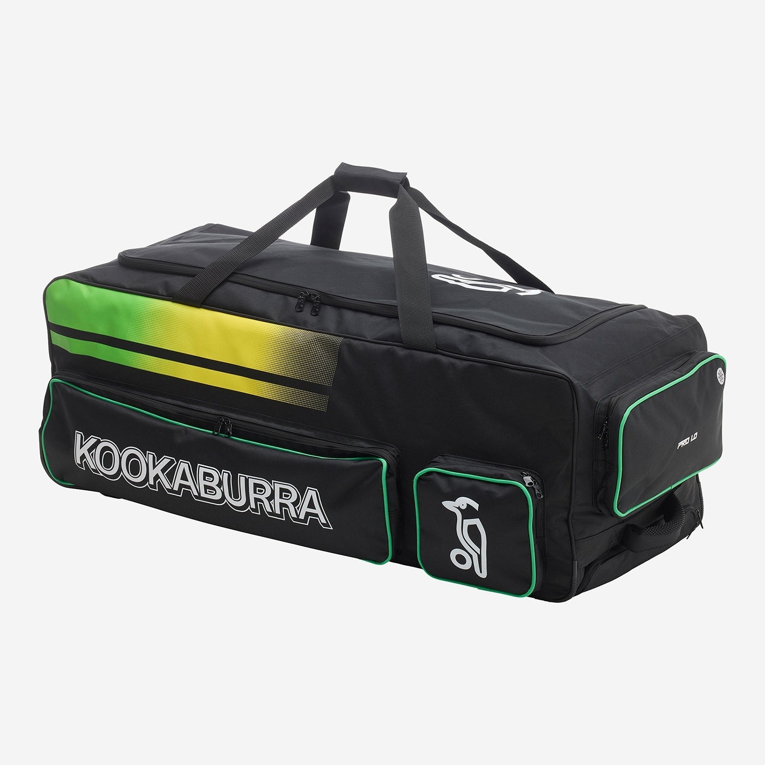 Kookaburra Pro 1.0 Wheelie Cricket Bag - Premium Rolling Cricket Equipment Bag for Players & Teams | Perfect for Matches, Practice & Travel