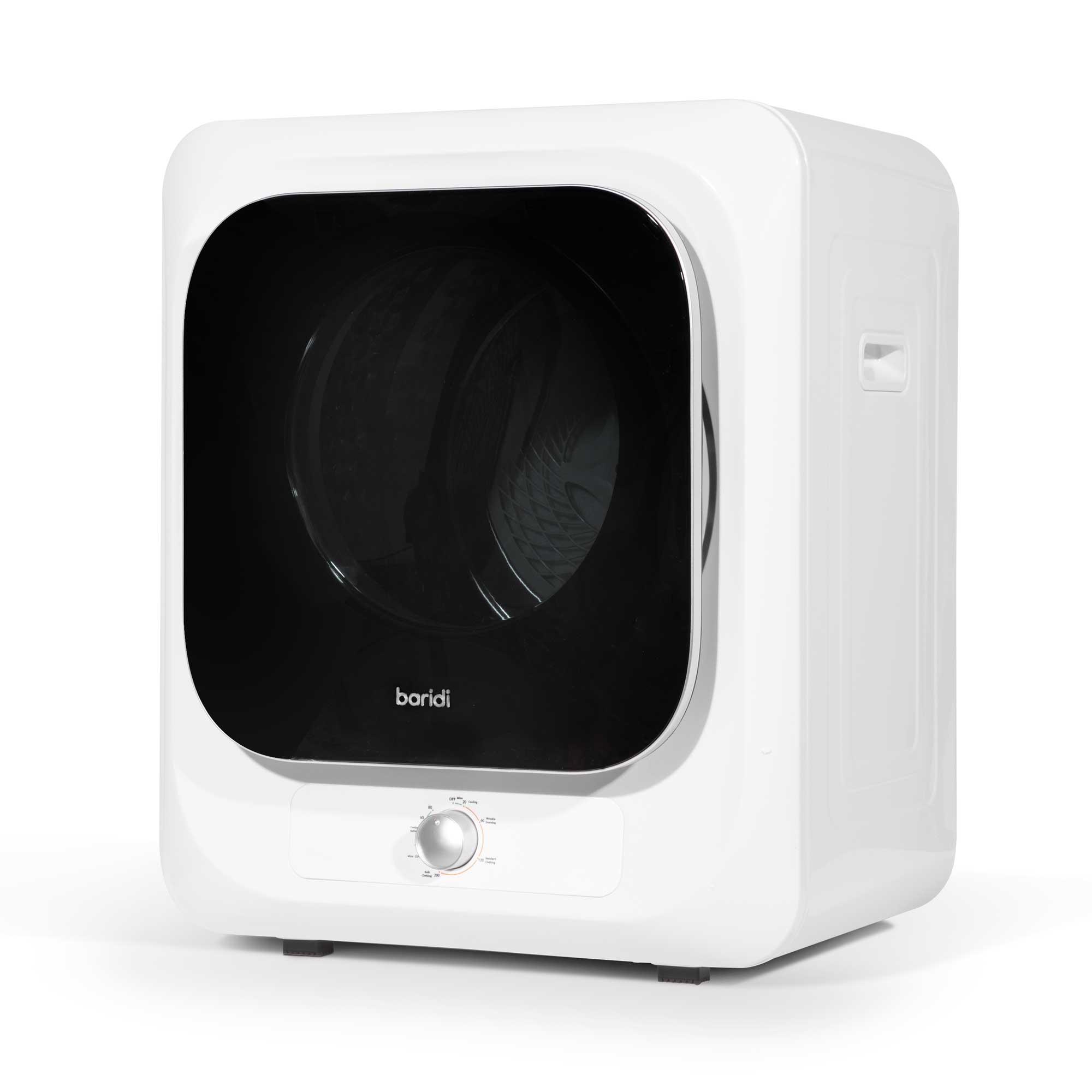 Mini Tabletop Tumble Dryer - 2.5kg Portable Countertop Clothes Dryer with Wall Mount Brackets | Perfect for Apartments, RVs & Small Spaces | Fast Drying & Energy Efficient