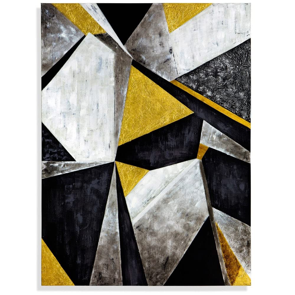 Zuri Furniture Concrete Deco Modern Canvas Art - 96