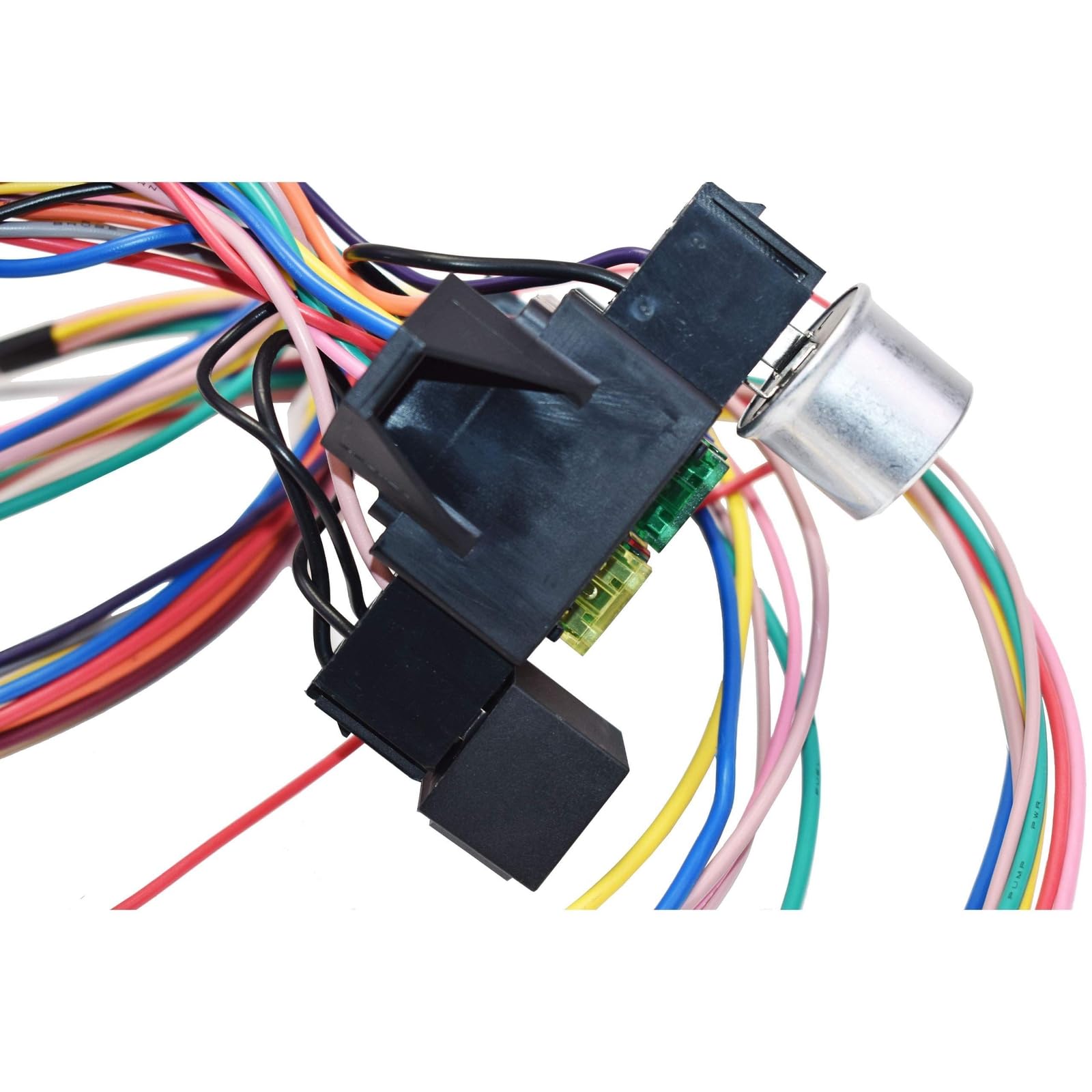 A-Team Performance 14-Circuit Basic Wire Kit - Small Wiring Harness Cable for Rat Rod, Street Rod, Sand Car & Truck - Perfect for Automotive Electrical Upgrades & Custom Wiring Projects