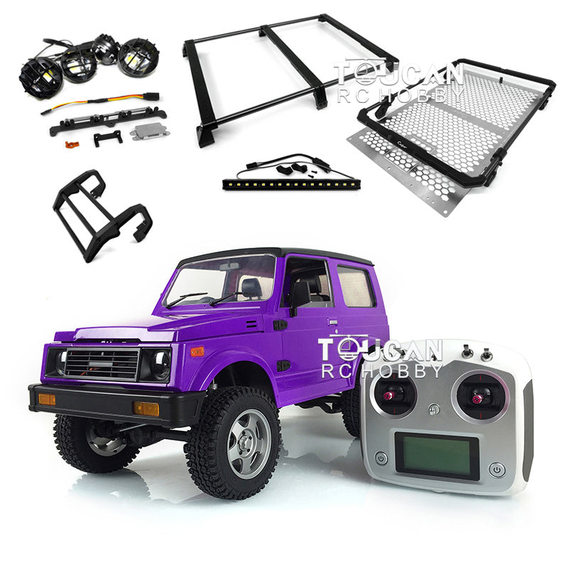 1/6 Scale Capo Assembled RC Crawler SIXER1 - Plastic Painted Cabin, Metal Chassis, Motor, Servo, ESC, I6S Light System for Off-Road Adventure & Scale Modeling