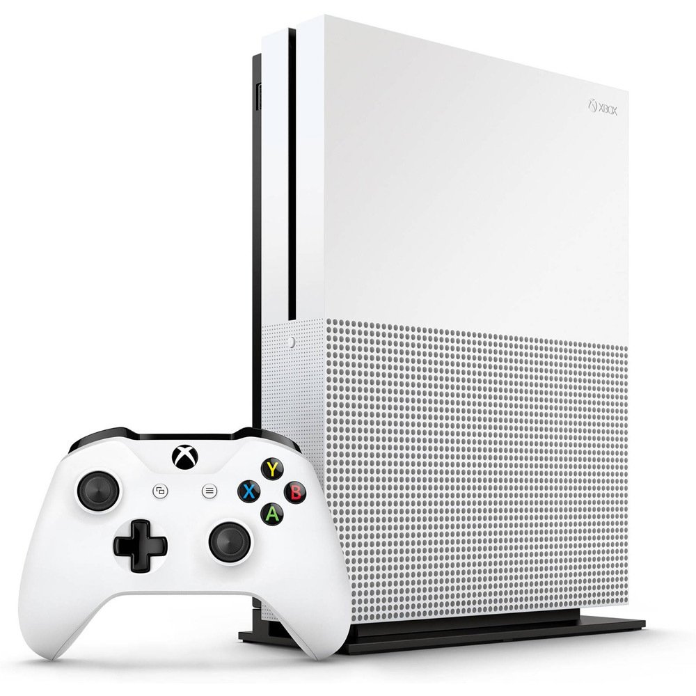 Refurbished Xbox One S 500GB Gaming Console - Certified Pre-Owned | HD Streaming, 4K Blu-ray & HDR | Perfect for Family Game Nights & Home Entertainment