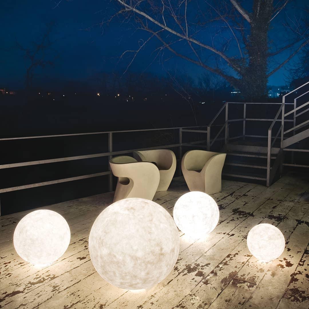Modern Moon Phase Floor Lamp - 3D Illusion LED Night Light for Bedroom, Living Room & Nursery - Adjustable Brightness & Warm White Light for Relaxing Ambience
