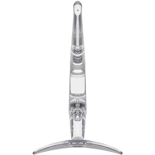 Kartell Transparent Hanger Furniture - 20 x 13 x 12 cm - Modern Coat Rack for Home & Office Organization