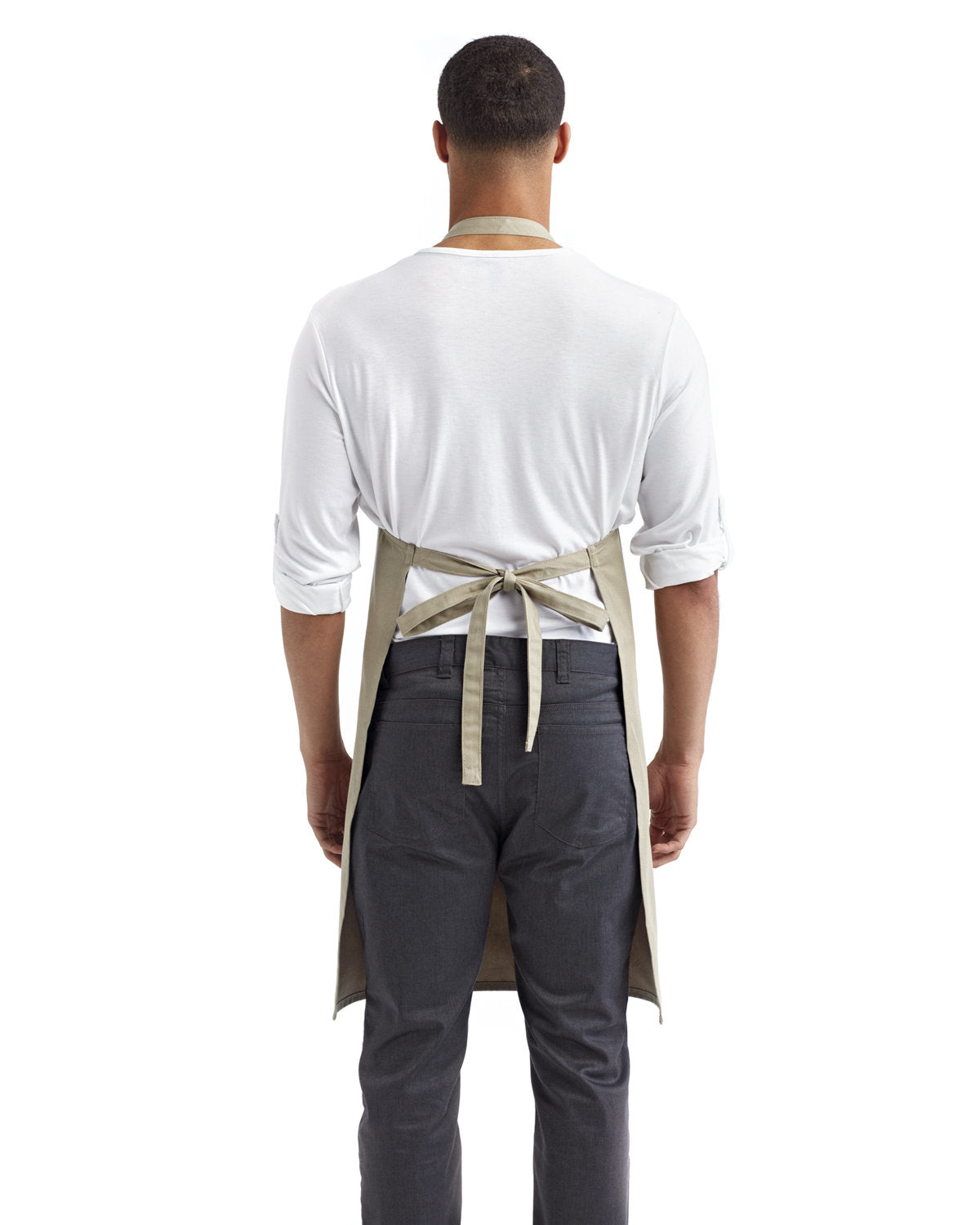 Reprime RP102 Organic Cotton Bib Apron - Premium Artisan Collection for Cooking, Baking & Grilling - Eco-Friendly Kitchen & BBQ Accessory for Chefs & Home Cooks
