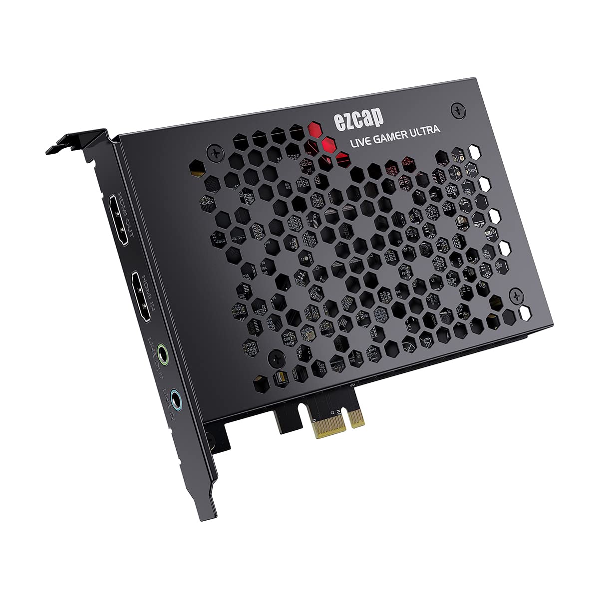 Y&H PCIE Game Capture Card 4K30/1080p120HZ with HDR HDMI Input - Live Streaming & Video Recording for PS5, Xbox Series X/S, Nintendo Switch, PC - Perfect for Twitch, YouTube Gaming & Esports Content Creation