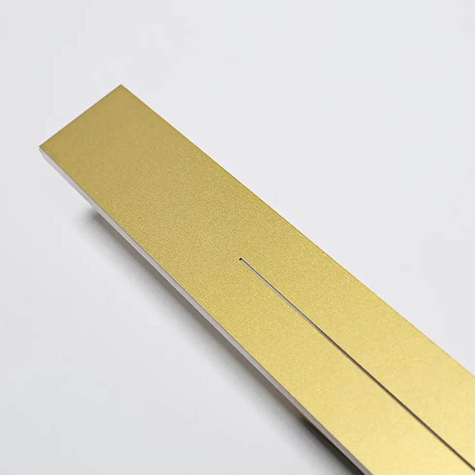 Modern Two-Tone Thin Vertical Bar Wall Light - Sleek LED Sconce for Bedroom, Living Room & Hallway Lighting - Energy Efficient Indoor Wall Lamp for Home Decor