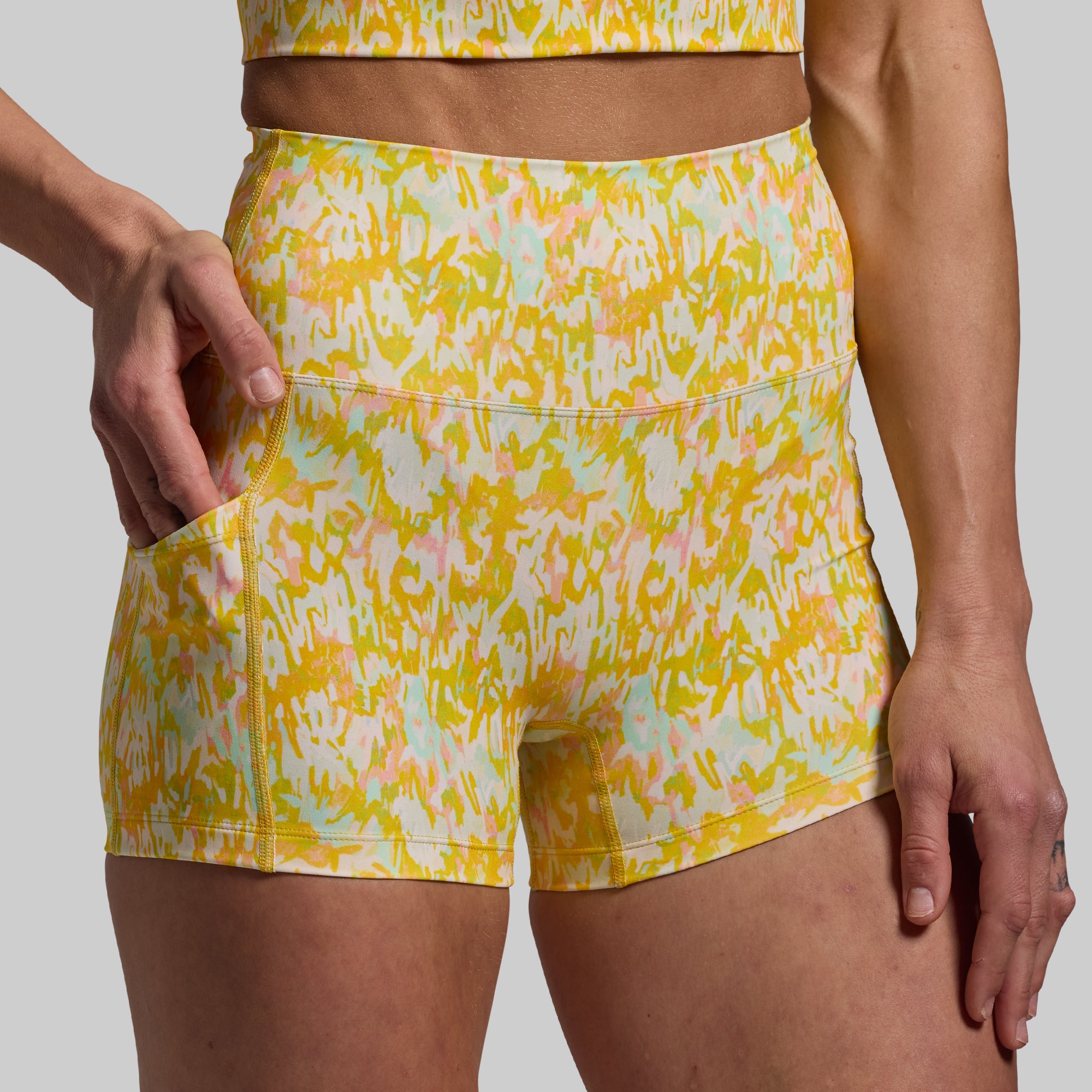 Synergy Short (Sunburst) - Premium Comfort Shorts for Men & Women | Perfect for Gym, Running, Yoga & Casual Wear