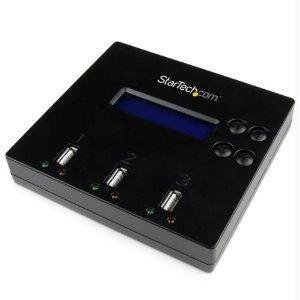 StarTech USB 2.0 Flash Drive Duplicator - Clone 1 USB to 2 Drives Simultaneously | High-Speed Data Copy | Perfect for IT Professionals, Schools & Businesses (Backup, Data Transfer, File Distribution)