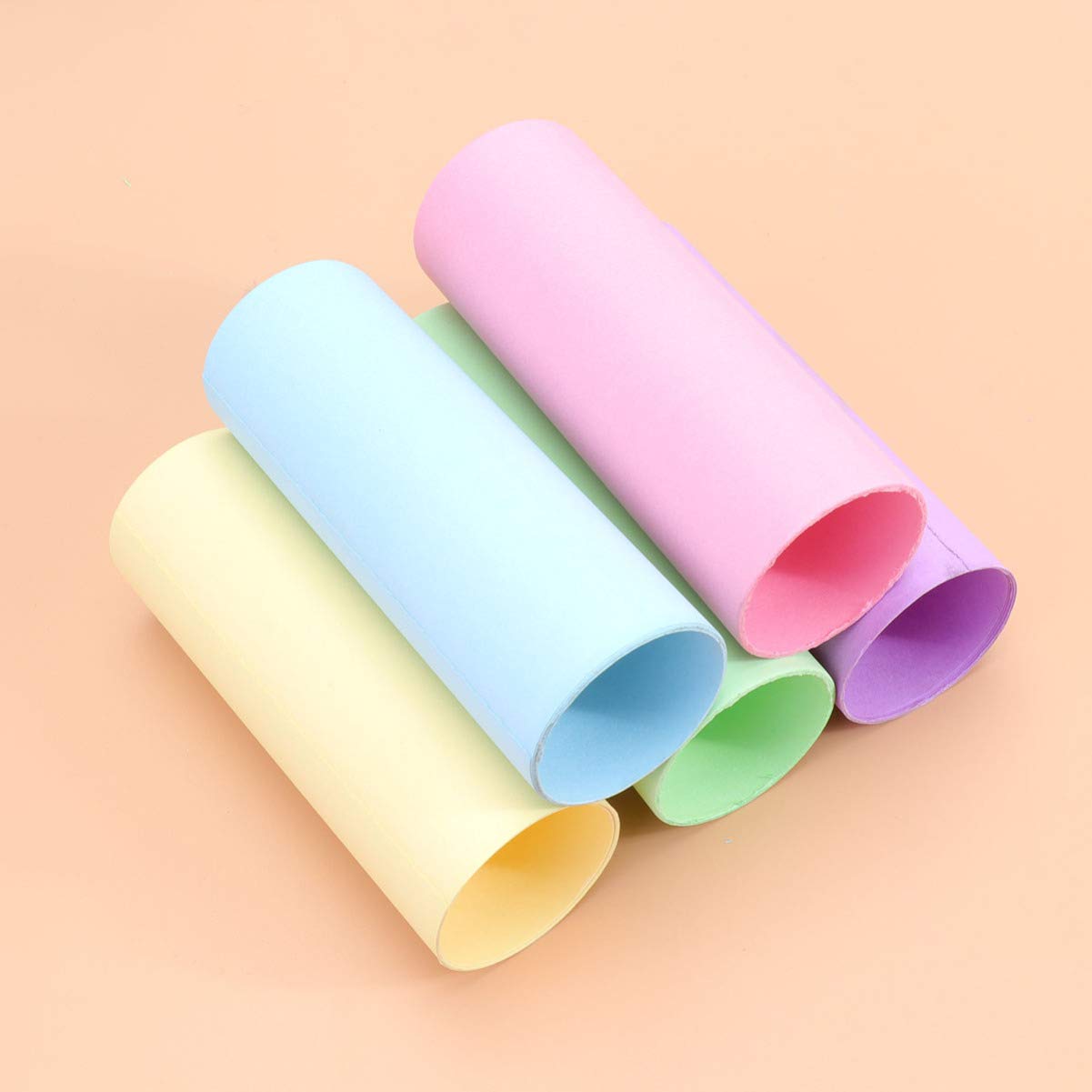 Exceart 20 Pack Cardboard Paper Tubes for Crafts, DIY Newspaper & Tissue Roll Projects - Perfect for Kids Art, Mailbox Decor, and Handmade Gift Wrapping (Great for School, Home, and Office Creative Activities)