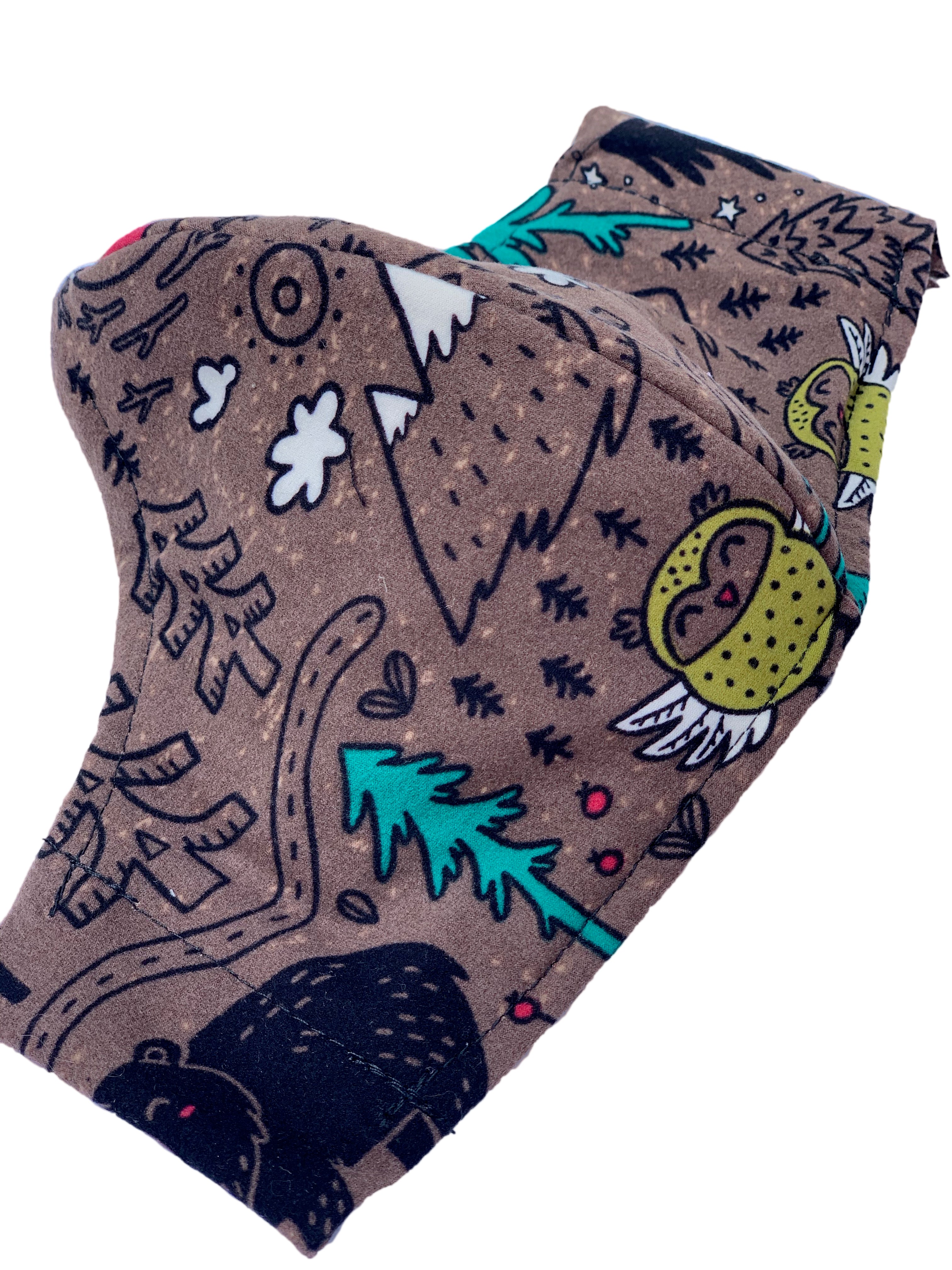 Gone Camping Face Mask - Reusable Outdoor Face Cover for Hiking, Travel & Adventure - Breathable Comfort for Camping Trips