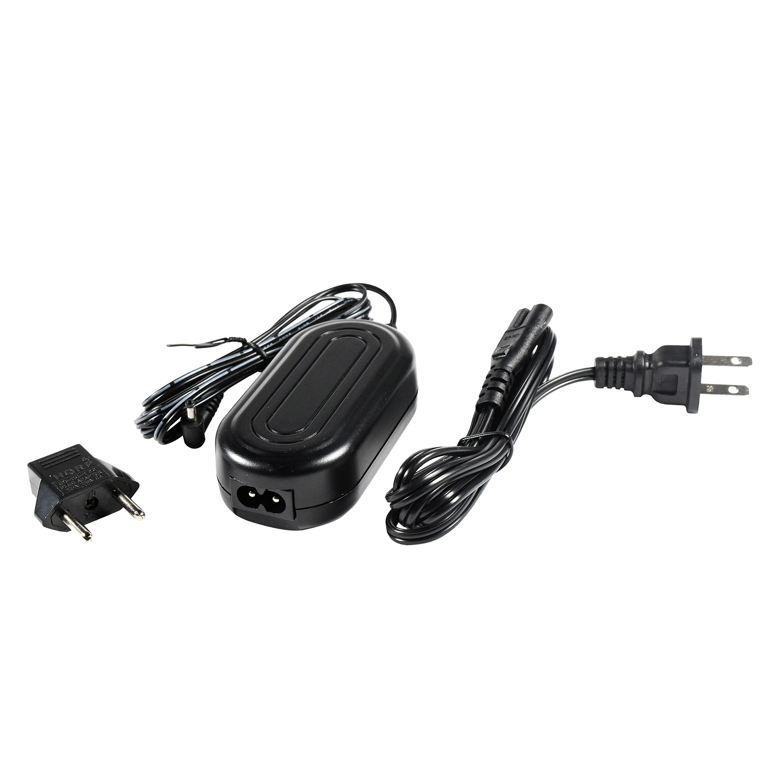 HQRP AC Power Adapter for JVC Camcorder Models AP-V10U, AP-V11U, AP-V12U, AP-V13U, GR-D22, GR-D30, GR-D31, GR-D70, GR-DV500, GR-DV800, GR-DV801, GR-DVL120, GR-DVL210, GR-DVL220 - Includes Euro Plug Adapter - Perfect for Travel & Home Video Recording
