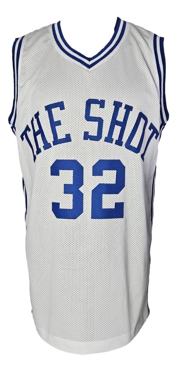 Authentic Christian Laettner Duke Blue Devils Signed 
