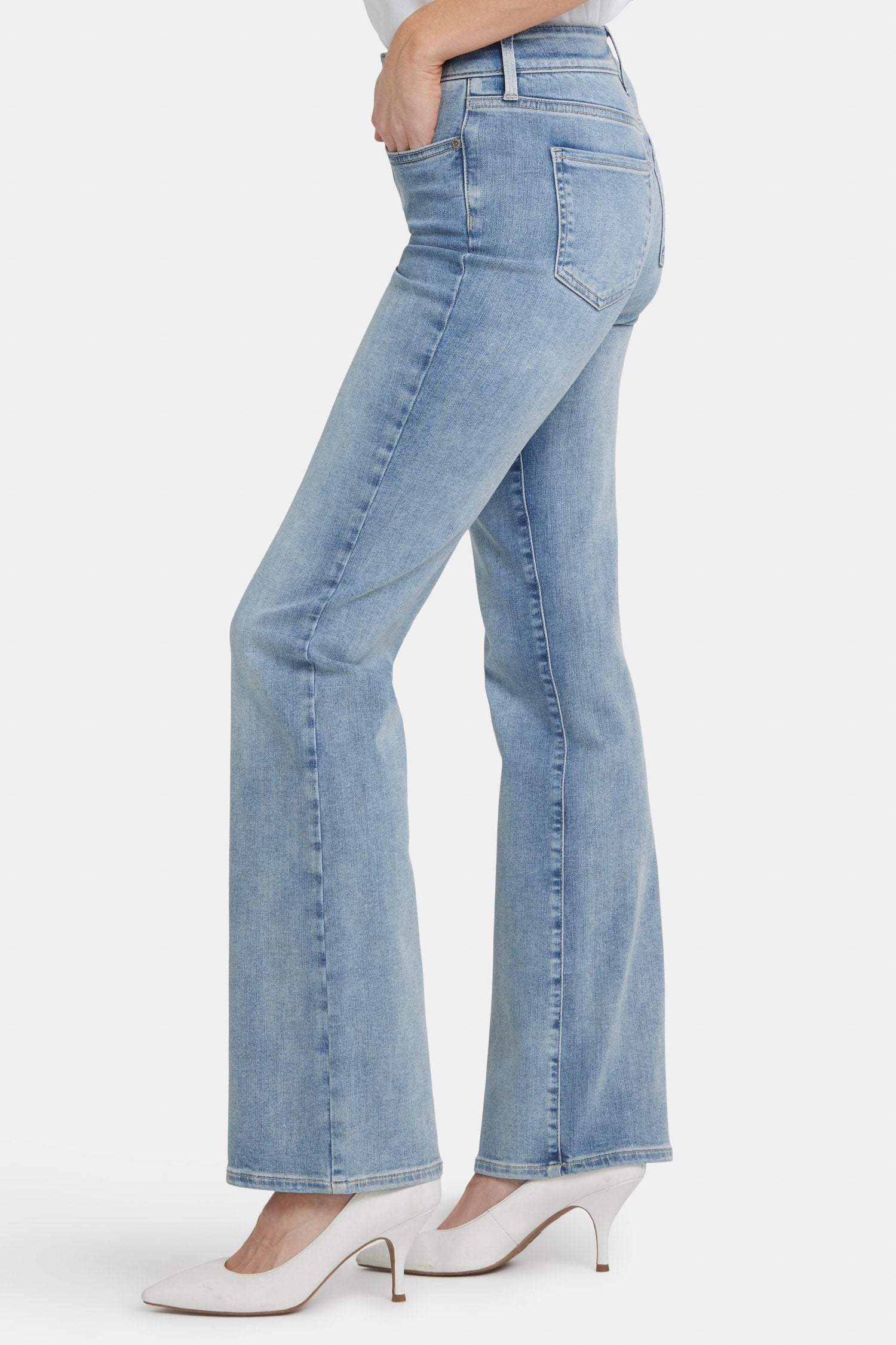Blake Slim Flared Jeans for Women - High Waisted Stretch Denim Pants | Trendy Bootcut Jeans for Casual Outfits & Night Out