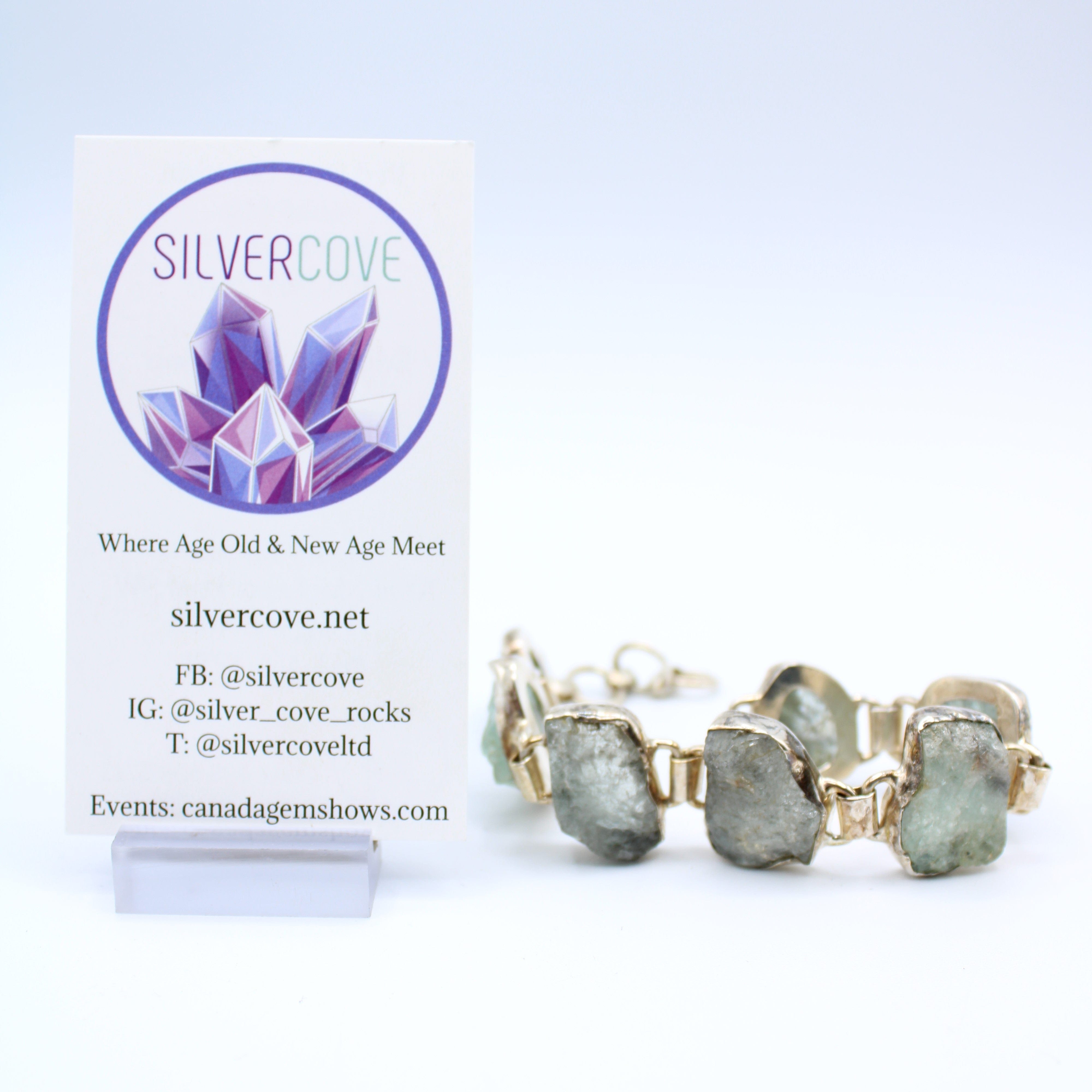 Aquamarine Sterling Silver Bracelet for Women - Elegant Blue Gemstone Jewelry Gift for Birthday, Anniversary & Special Occasions - Perfect for Everyday Wear & Formal Events