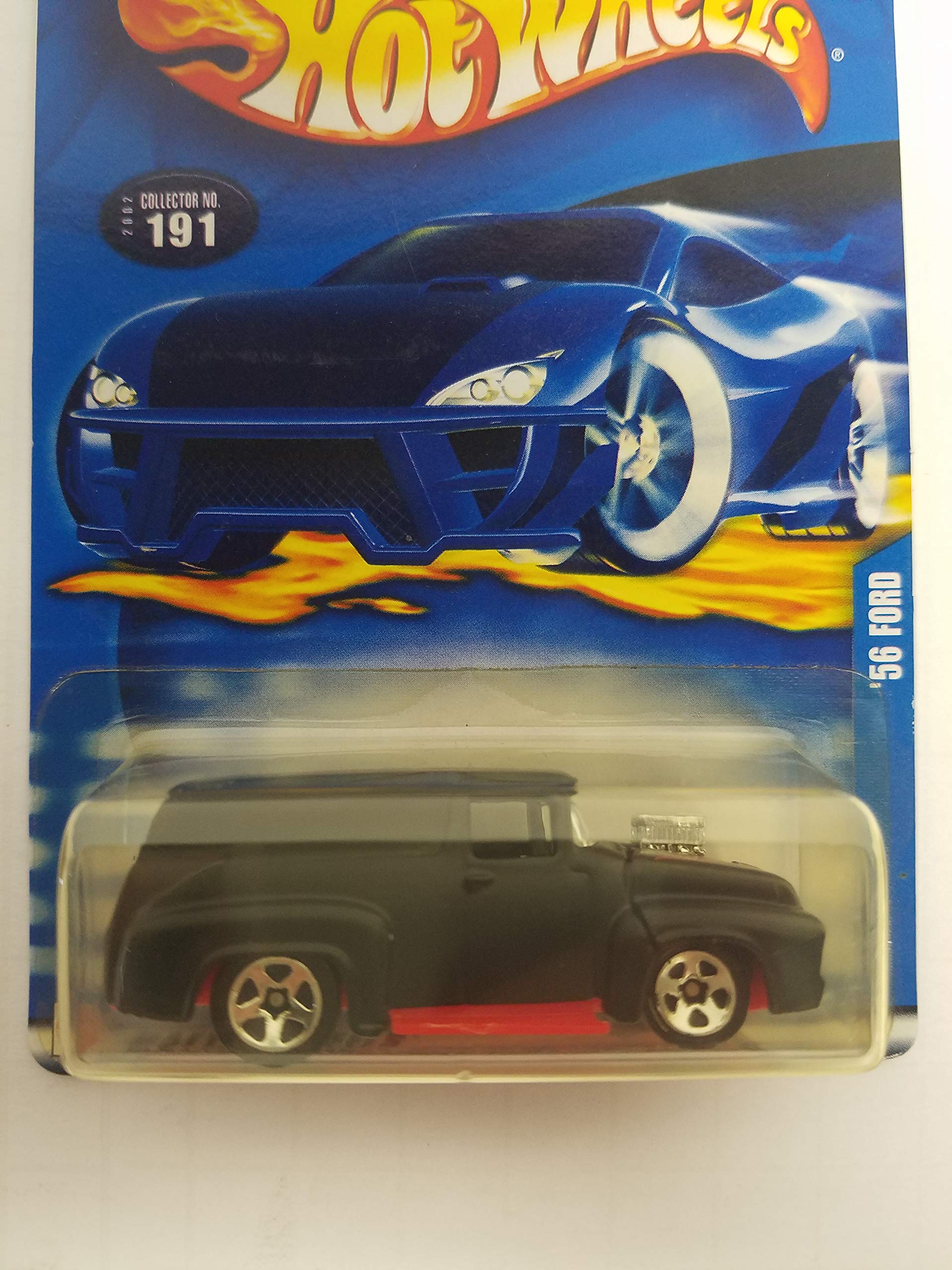 1:64 Scale 2002 Hot Wheels Diecast Car - '56 Ford Model No. 191 | Collectible Toy Car for Display, Gifts & Racing Tracks