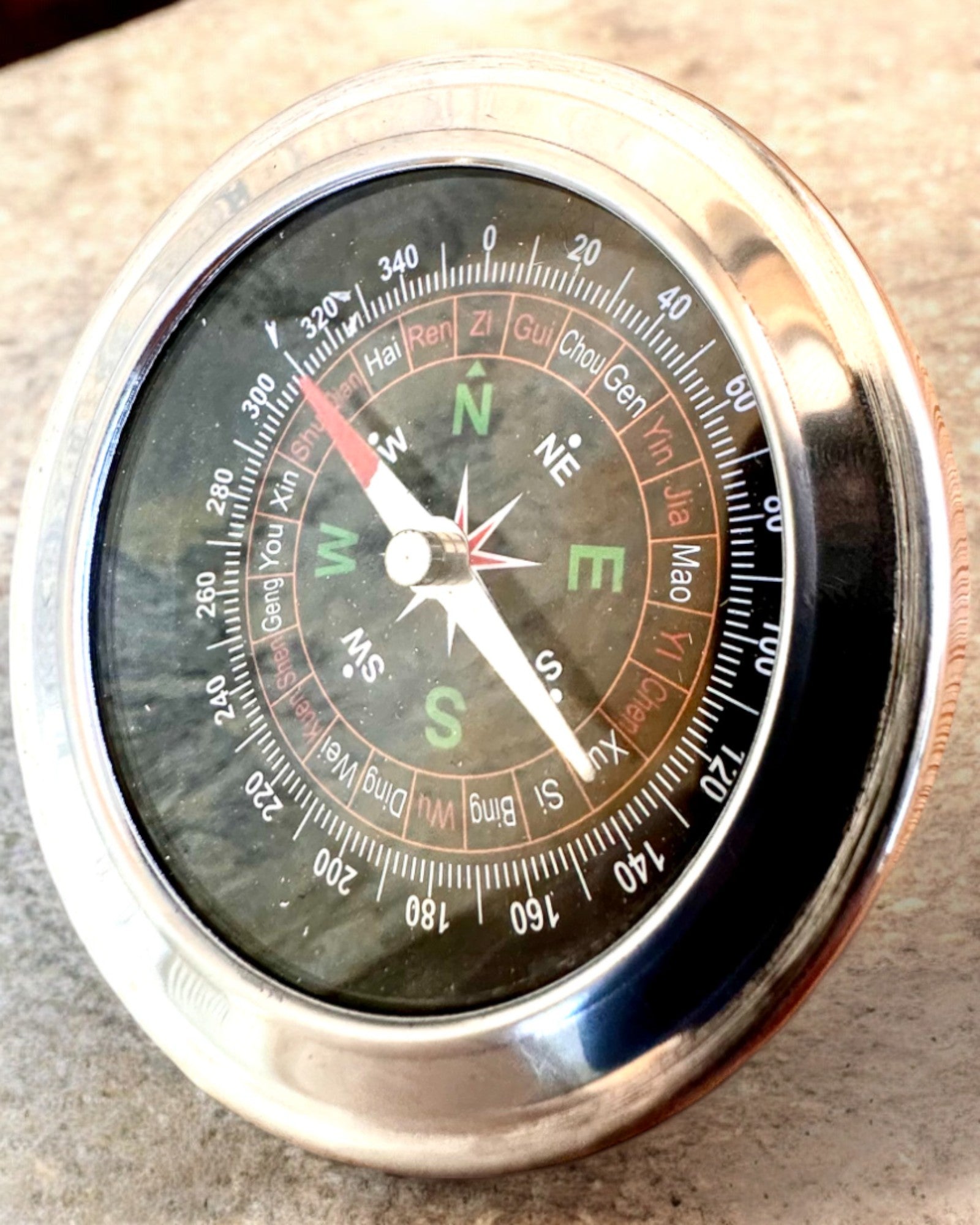 Premium Feng Shui Compass - High Precision Steel Construction with Custom Engraving | Perfect Gift for Home Decor, Office Feng Shui & Meditation Practice