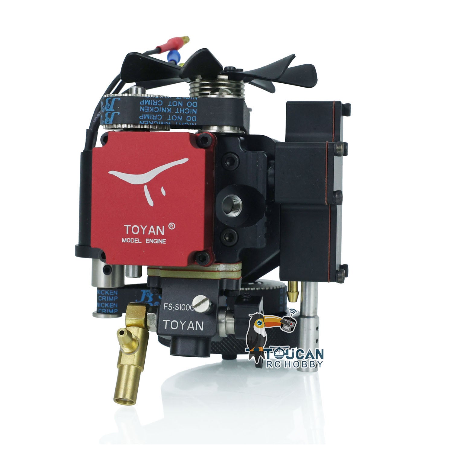 TOYAN FS-L400 Methanol Engine - 90% New Mini Desktop Single Cylinder 4-Stroke Model Engine Kit for RC Cars, Boats & DIY Projects - Perfect for Hobbyists & Model Builders
