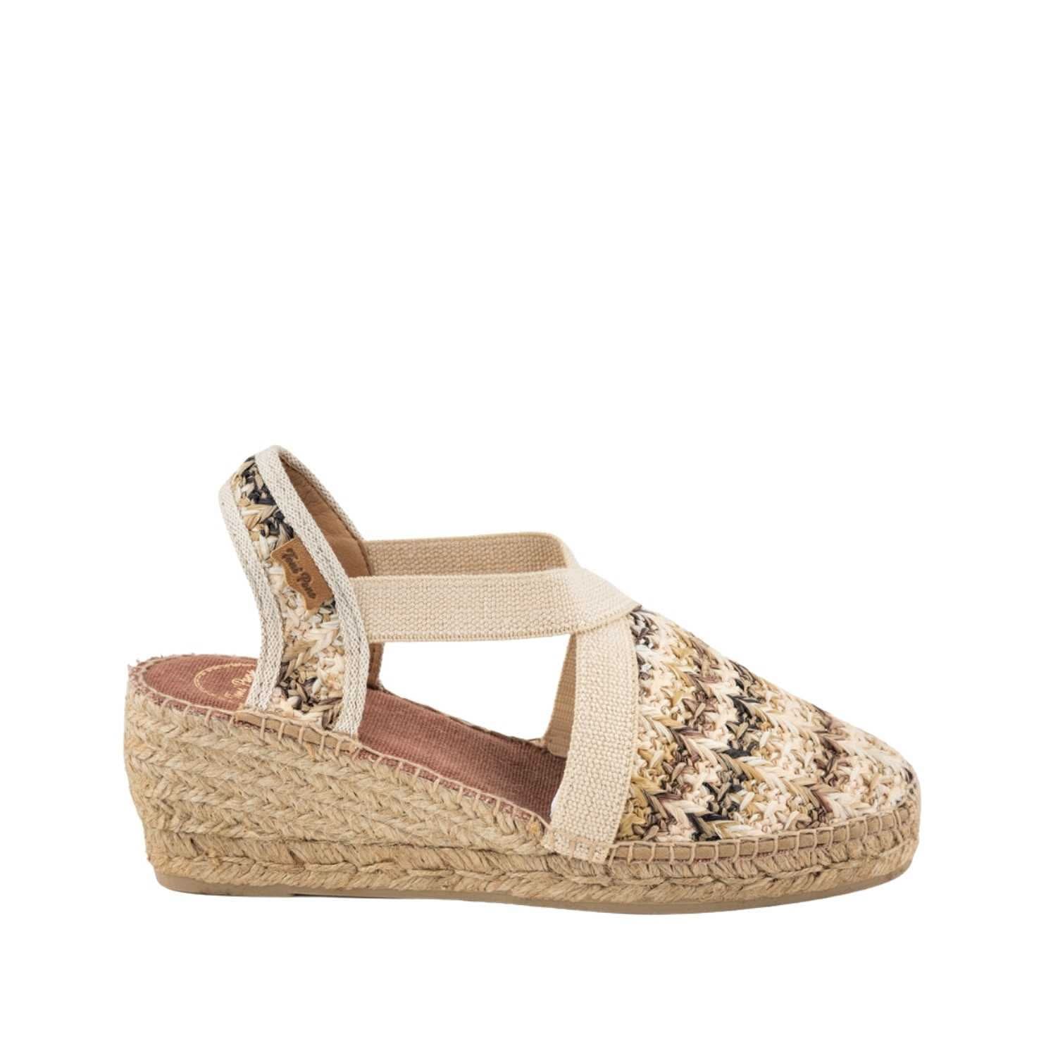 Women's Comfortable Cotton Blend Wedge Espadrille Shoes - Breathable Summer Casual Flats for Beach, Walking & Outdoor Activities