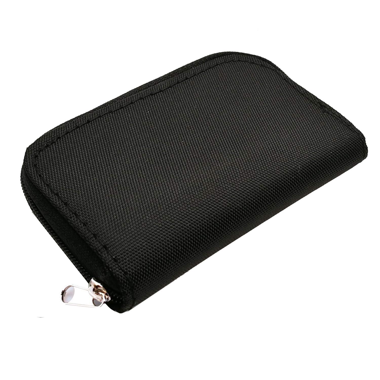 Mixtecc 8-Page 22-Slot Memory Card Holder Case - Waterproof SDHC/SD Card Organizer for Cameras, Drones & Media Storage (Black) | Perfect for Travel, Photography & Data Backup