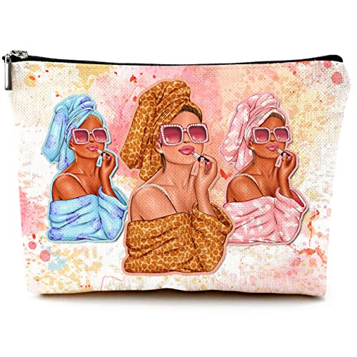 Fashion Clipart African American Makeup Bags