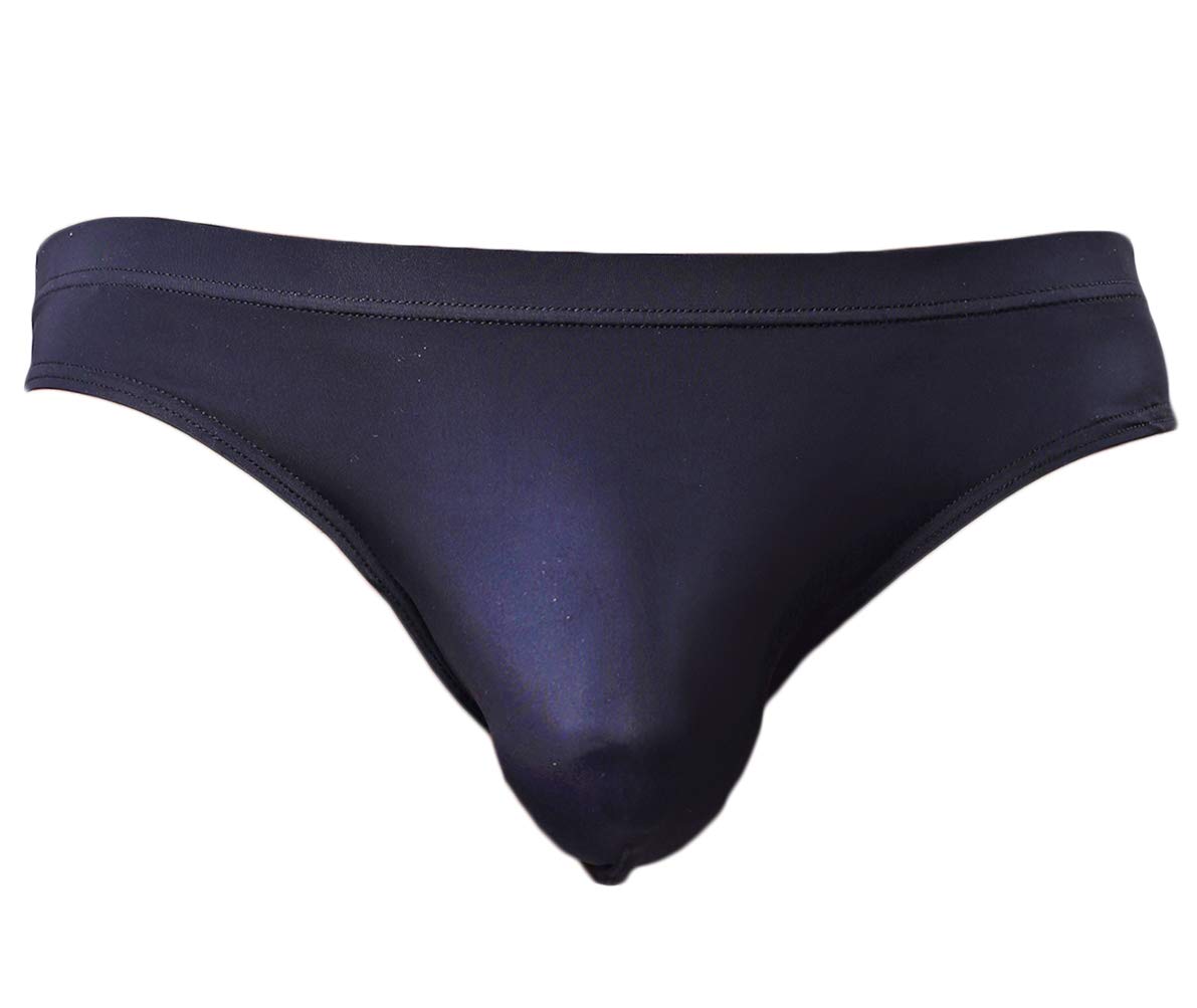 YuKaiChen Men's Low Rise Ice Silk Bikini Briefs - Seamless Underwear for Comfort & Support - Perfect for Daily Wear, Workout & Travel