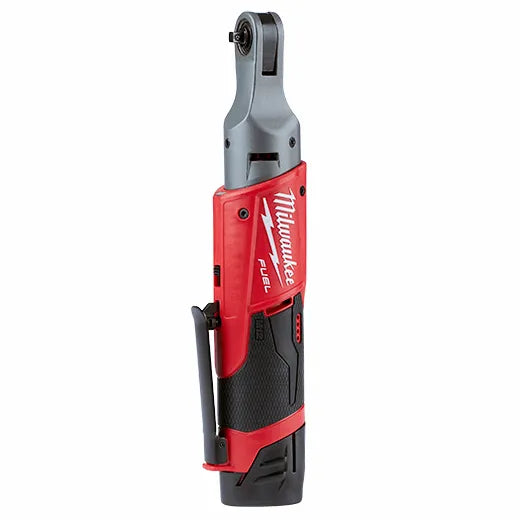 Milwaukee 2556-21 M12 FUEL™ 1/4 Inch Cordless Ratchet (Tool Only) - Perfect for Automotive Repairs, DIY Projects & Tight Space Fastening