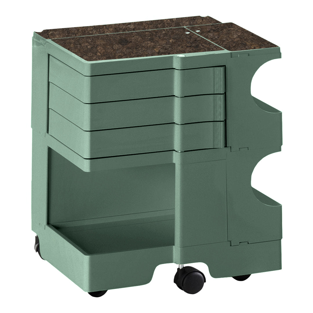 Boby Office Trolley Cart - 20.7 Inch Height Adjustable Mobile Storage Organizer for Files, Supplies & Stationery | Perfect for Home Office, Classroom & Workspace Organization