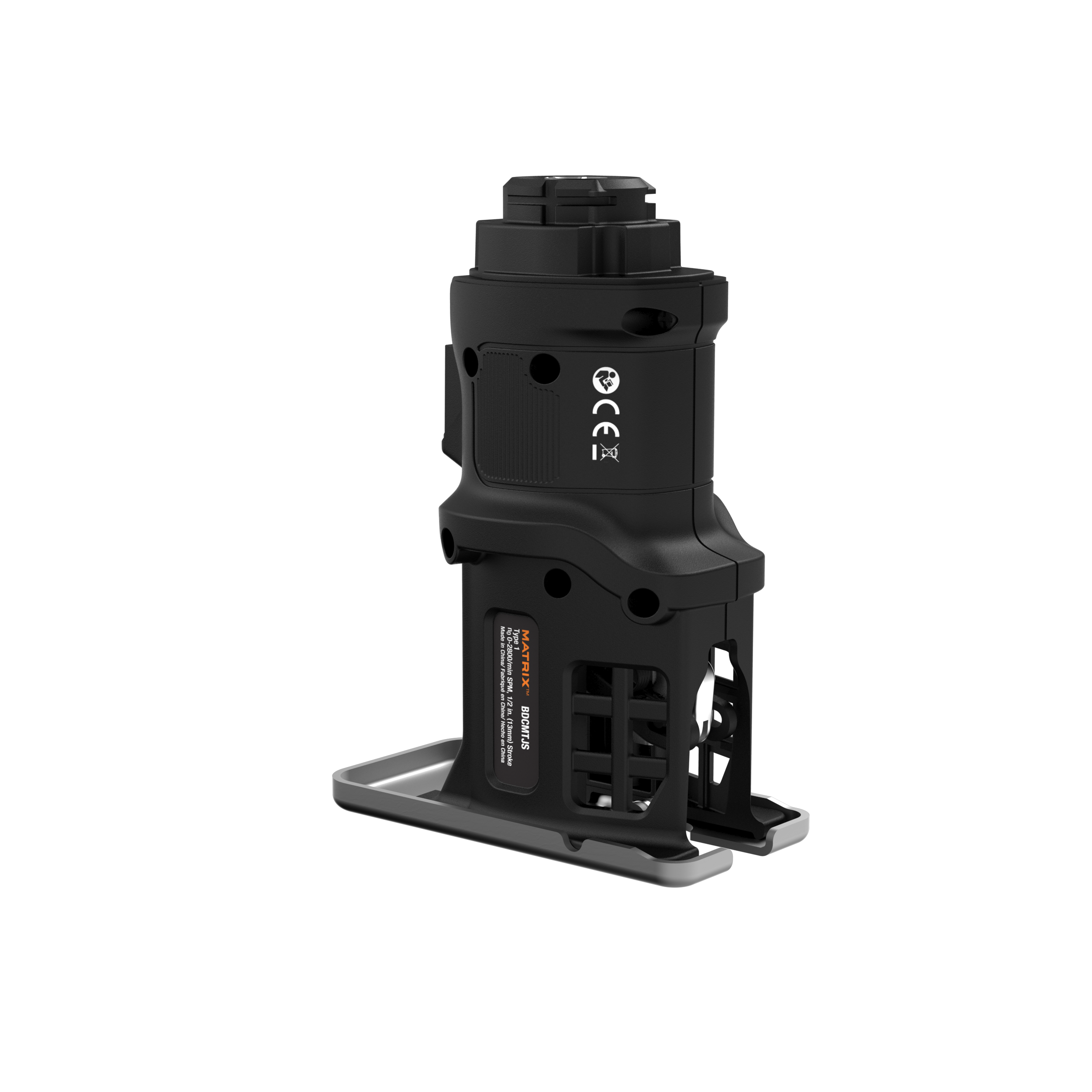 MATRIX™ Jig Saw Attachment For Cordless Drill - Power Tool Accessory for Woodworking & DIY Projects - Perfect for Cutting Wood, Plastic & Metal