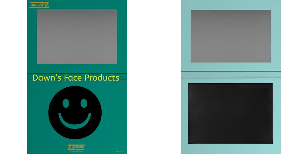 Custom Extra Large Z Palette - Magnetic Makeup Palette for Eyeshadows & Blush - Perfect for Professional Artists & Travel