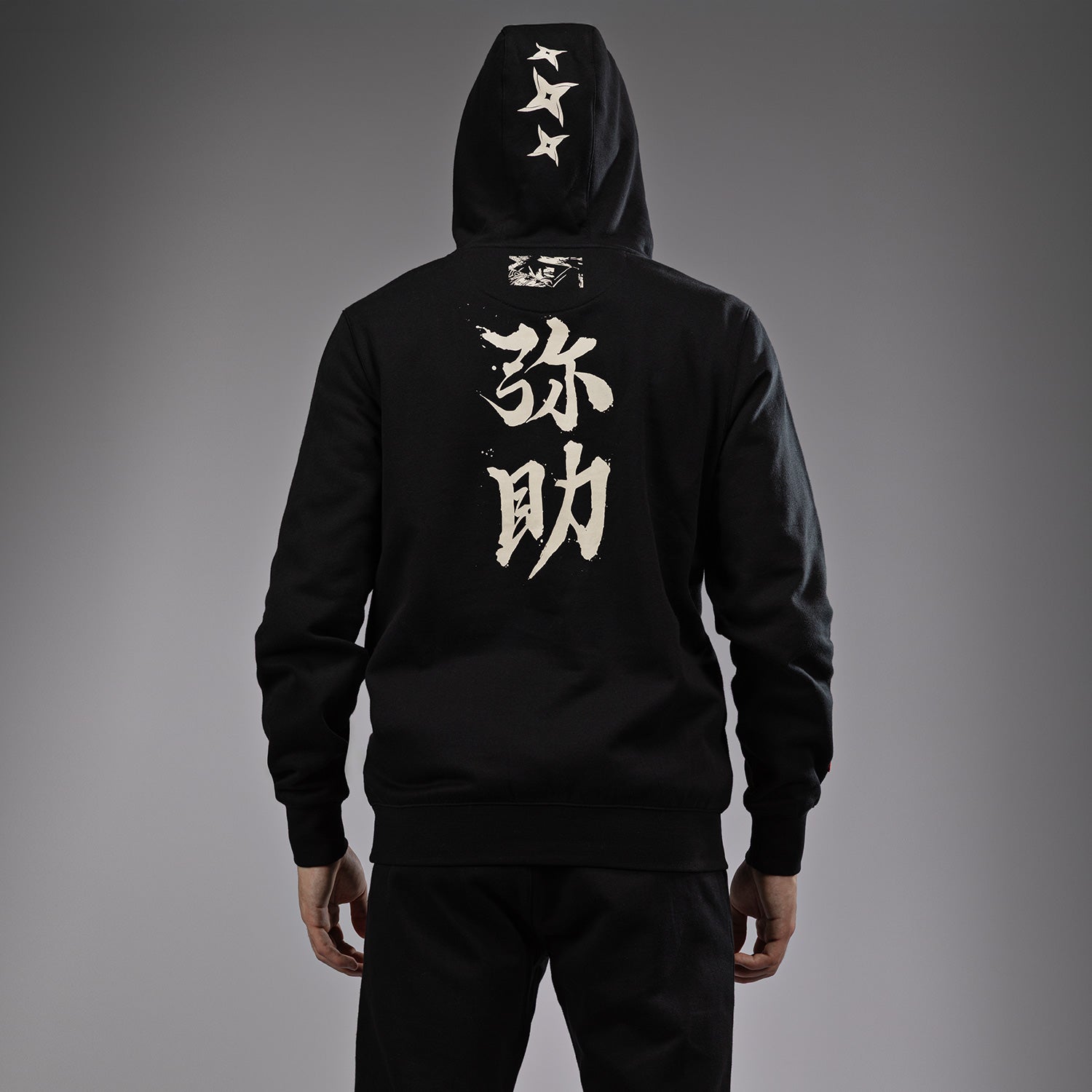 Venum x Assassin's Creed Shadows Hoodie - Black Gaming Hooded Sweatshirt for Men | Perfect for Cosplay, Gaming Events & Streetwear Fashion