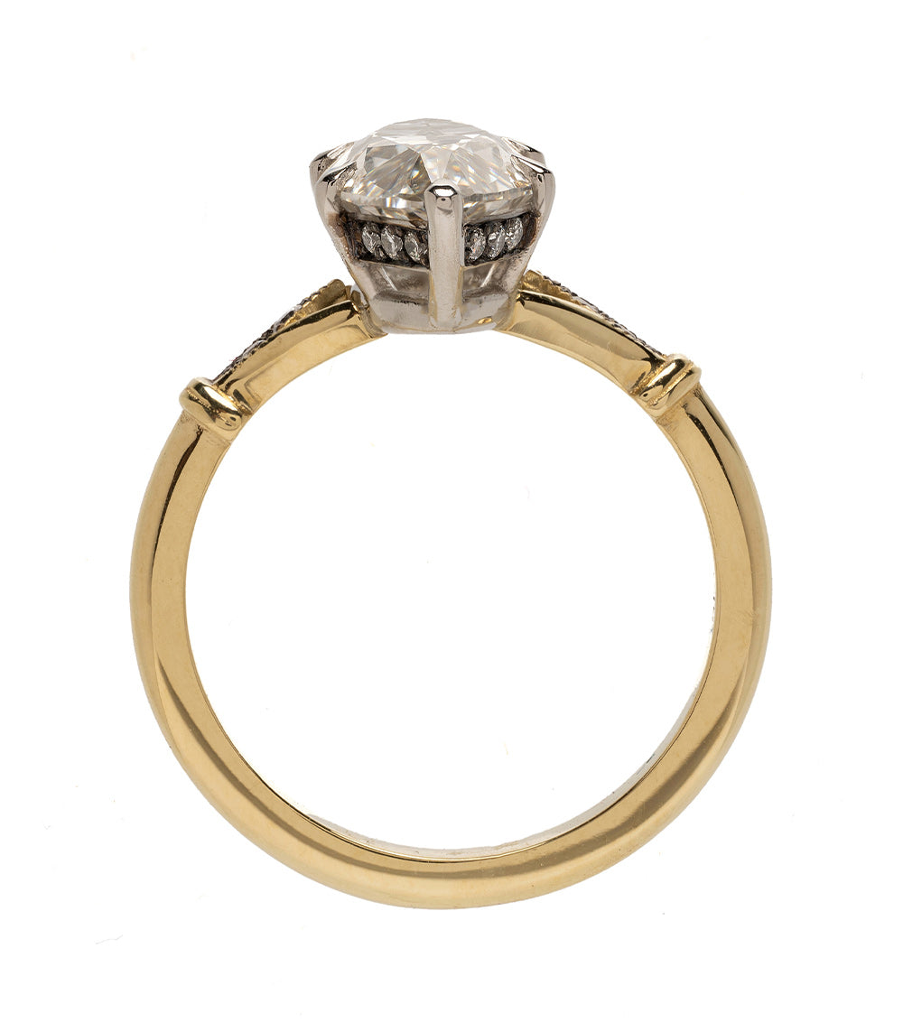 3 Carat Marquise Cut Diamond Engagement Ring for Women - Sofia Kaman Bad Romance Collection | Perfect Proposal Gift, Wedding Jewelry & Anniversary Present