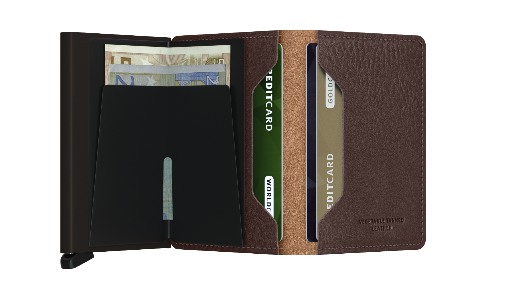 SECRID Slimwallet Vegan Leather - RFID Blocking Minimalist Wallet for Men & Women | Perfect for Travel, Everyday Use & Gift Giving