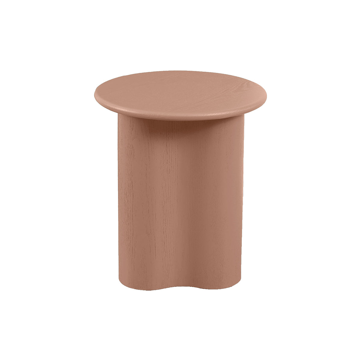 Artie Wave Side Table - Modern End Table with Wavy Design for Living Room, Bedroom & Office - Stylish Accent Table for Home Decor & Small Spaces