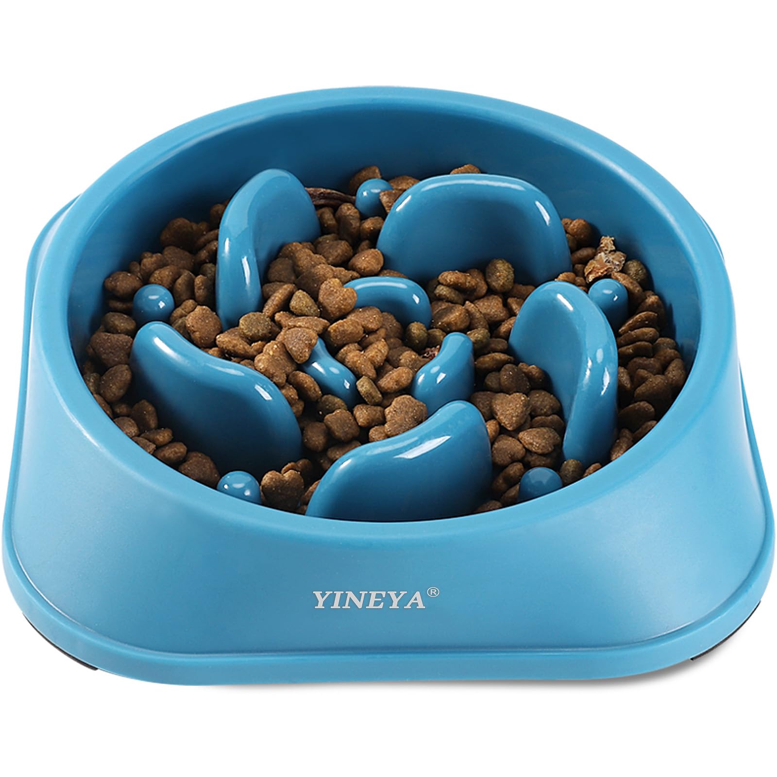 YINEYA Slow Feeder Dog Bowl - Non-Slip Maze Puzzle Feeder for Medium Dogs - Helps Prevent Bloat & Improve Digestion - Perfect for Fast Eaters & Mealtime Enrichment - Great for Labs, Goldens & Other Medium Breeds