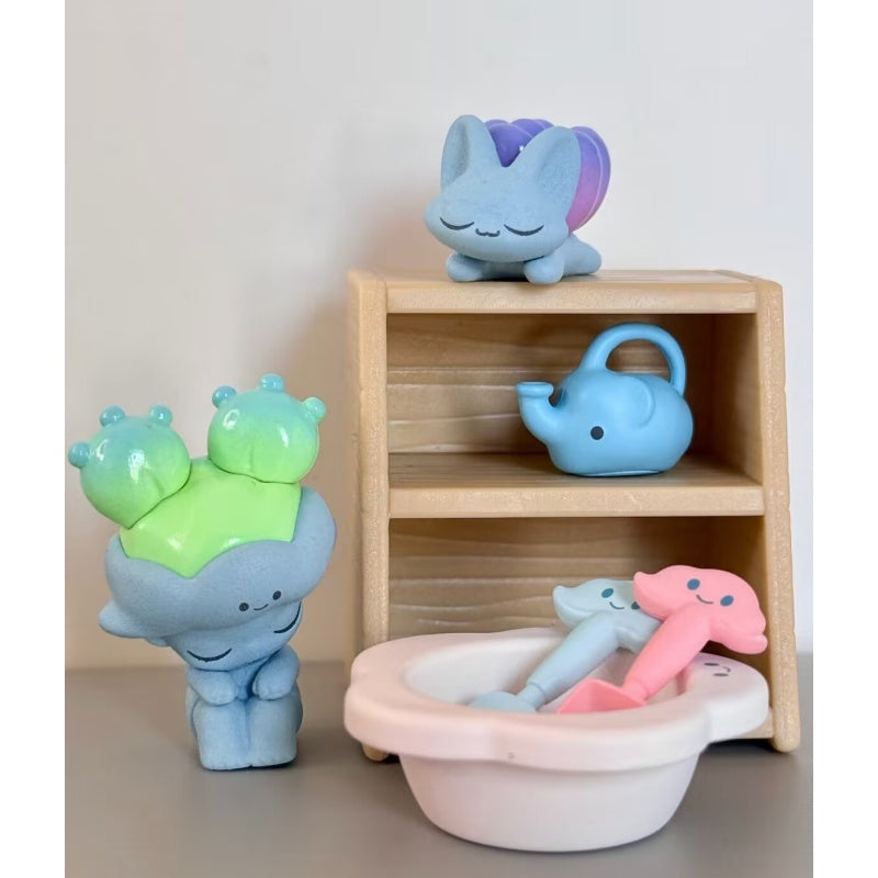 DIMOO Homebody Series Gardening Moment - Cute Collectible Figure for Home Decor, Office Desk & Garden Display