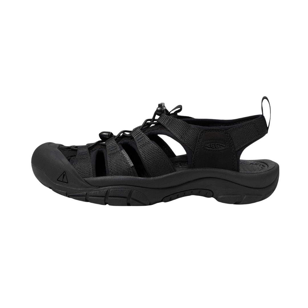Newport H2 Triple Black Women's Sandals - Comfortable & Stylish for Beach, Walking & Outdoor Activities (Regular Width)