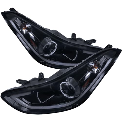 Glossy Black Housing Smoke Lens