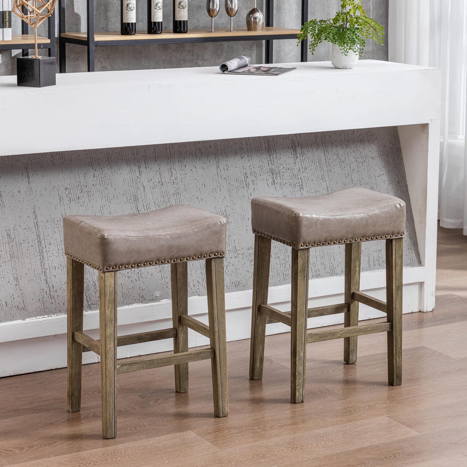 Polibi Bar Stools Set of 2 - 26