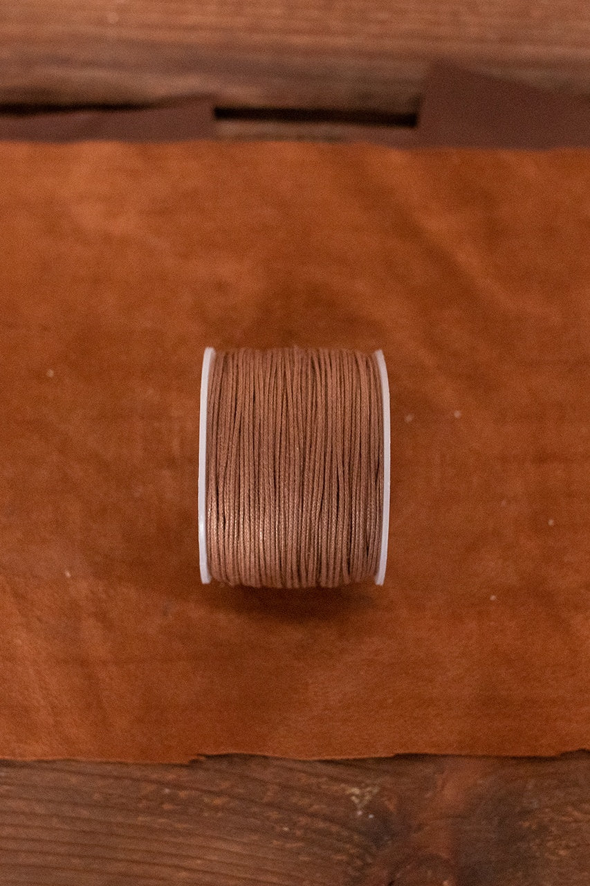 Premium 0.7mm & 0.9mm Saddler Yarn - 100m Brown Leather Craft Thread for Leatherworking, Shoe Repair & DIY Projects - Perfect for Hand Stitching, Bookbinding & Upholstery