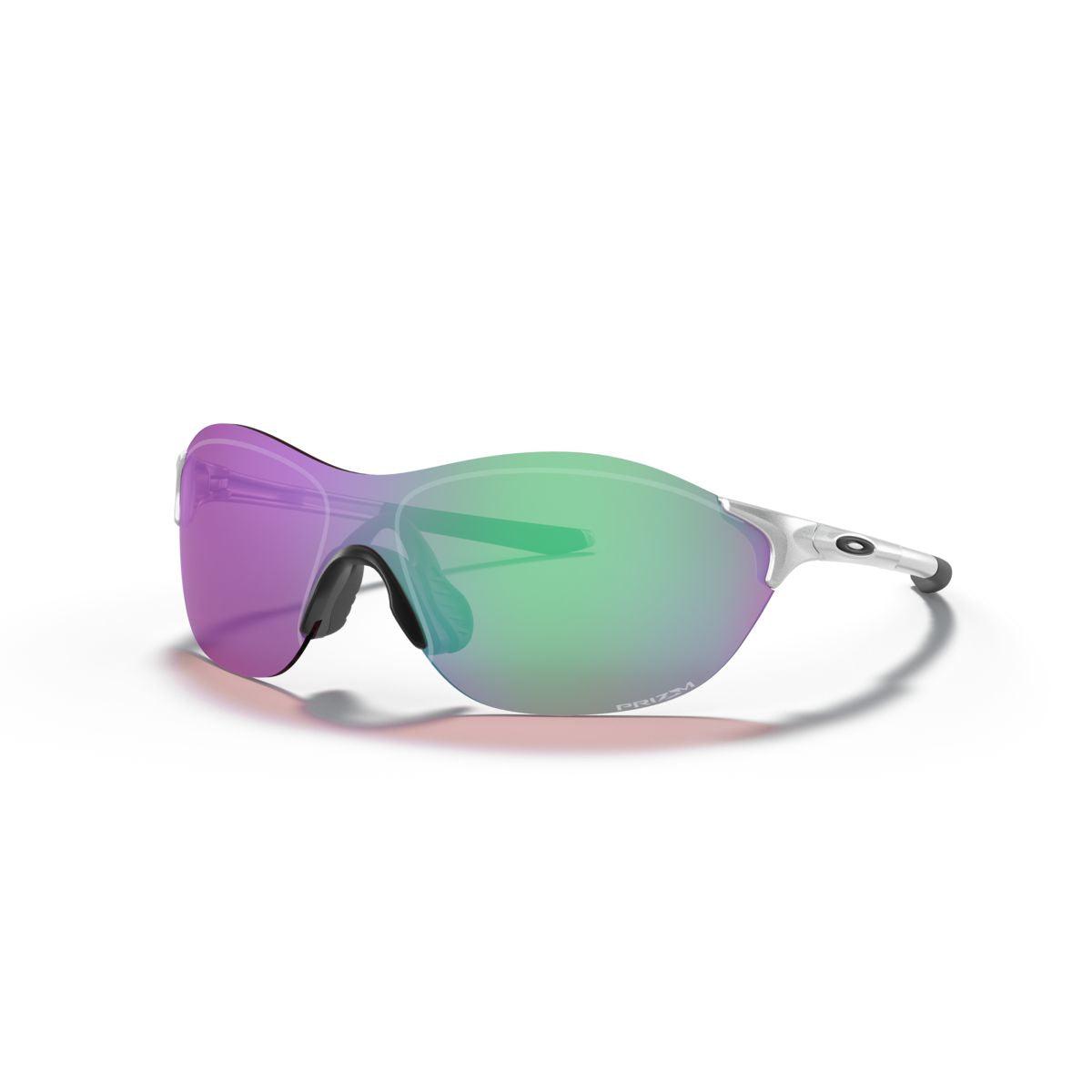 Oakley EVZero Swift Sunglasses - Low Bridge Fit, Silver Frame with Prizm Golf Lenses (Model 0OO9410 941005) - Perfect for Golfing & Outdoor Sports
